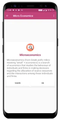 Micro Economics android App screenshot 2