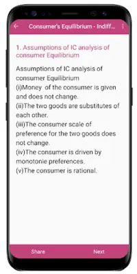 Micro Economics android App screenshot 3