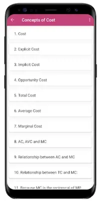 Micro Economics android App screenshot 5