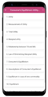 Micro Economics android App screenshot 7